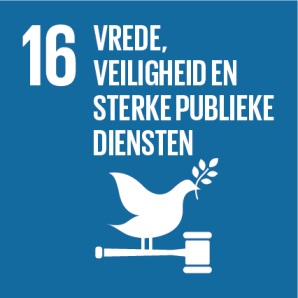 16. Vrede, Justitie en sterke Publieke Diensten