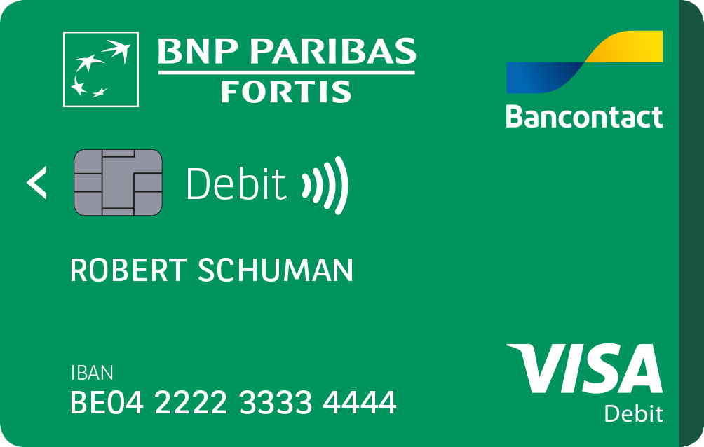 BNP PARIBAS FORTIS EN VISA LANCEREN VISA DEBIT IN BELGIË